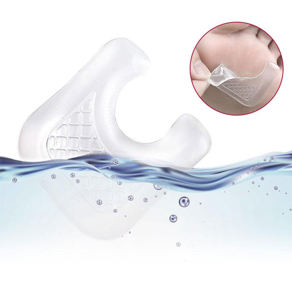 2Pcs Set Soft Toe Corn Pad Callus Cushion Transparent Wear-Resistant Shoe