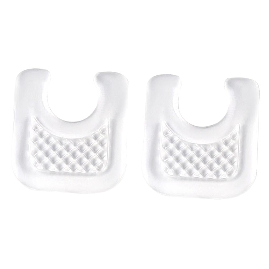 2Pcs Set Soft Toe Corn Pad Callus Cushion Transparent Wear-Resistant Shoe