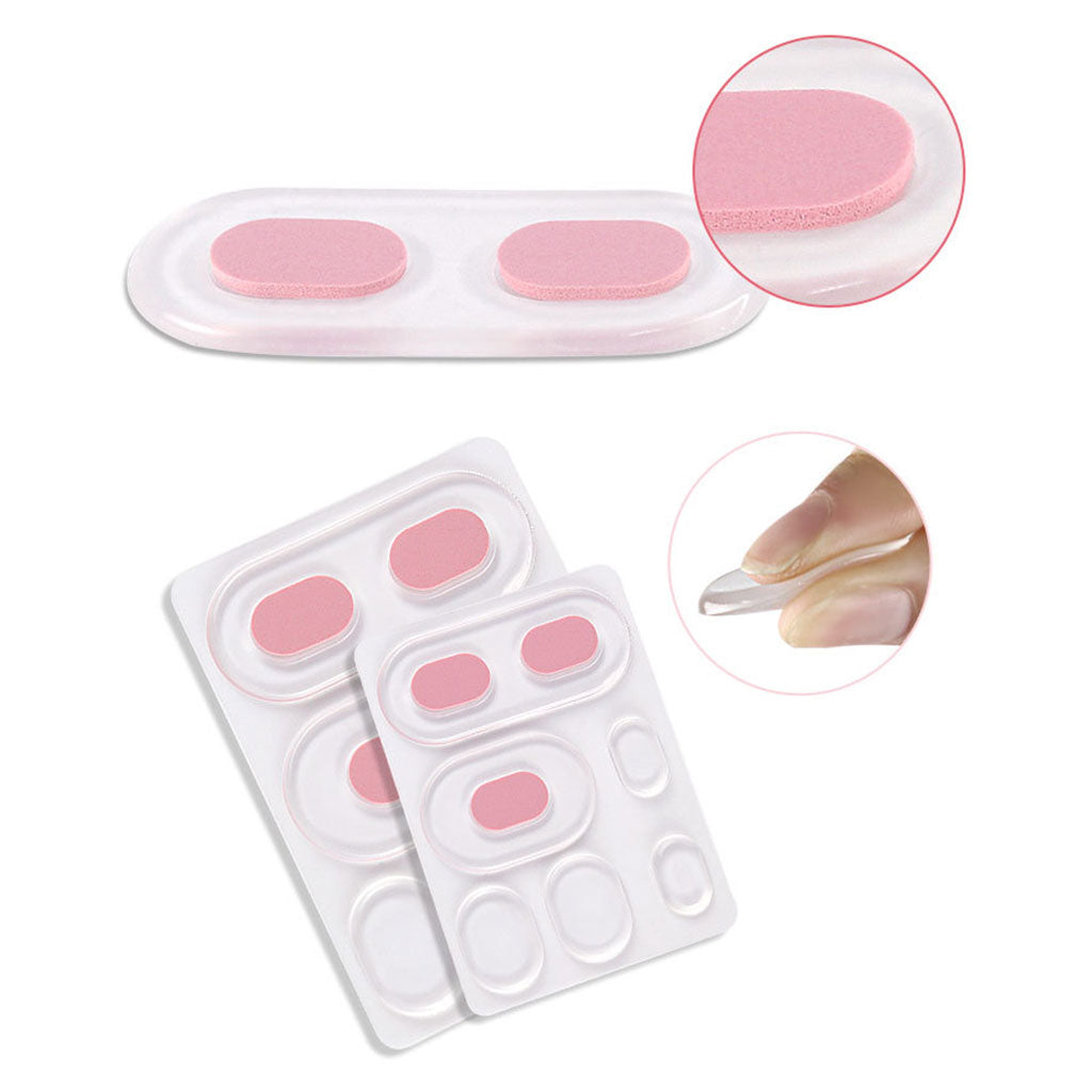12Pcs Corn Cushion Pads Soft Pain Relief Protectors Foot Care Heels Toe Foot