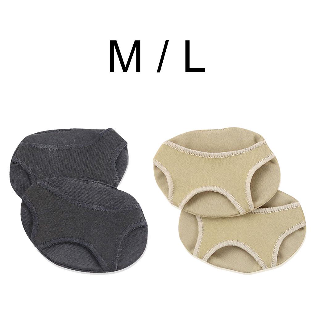 Foot Pads, Metatarsal, Soft Comfort Self Adhesive Design black L