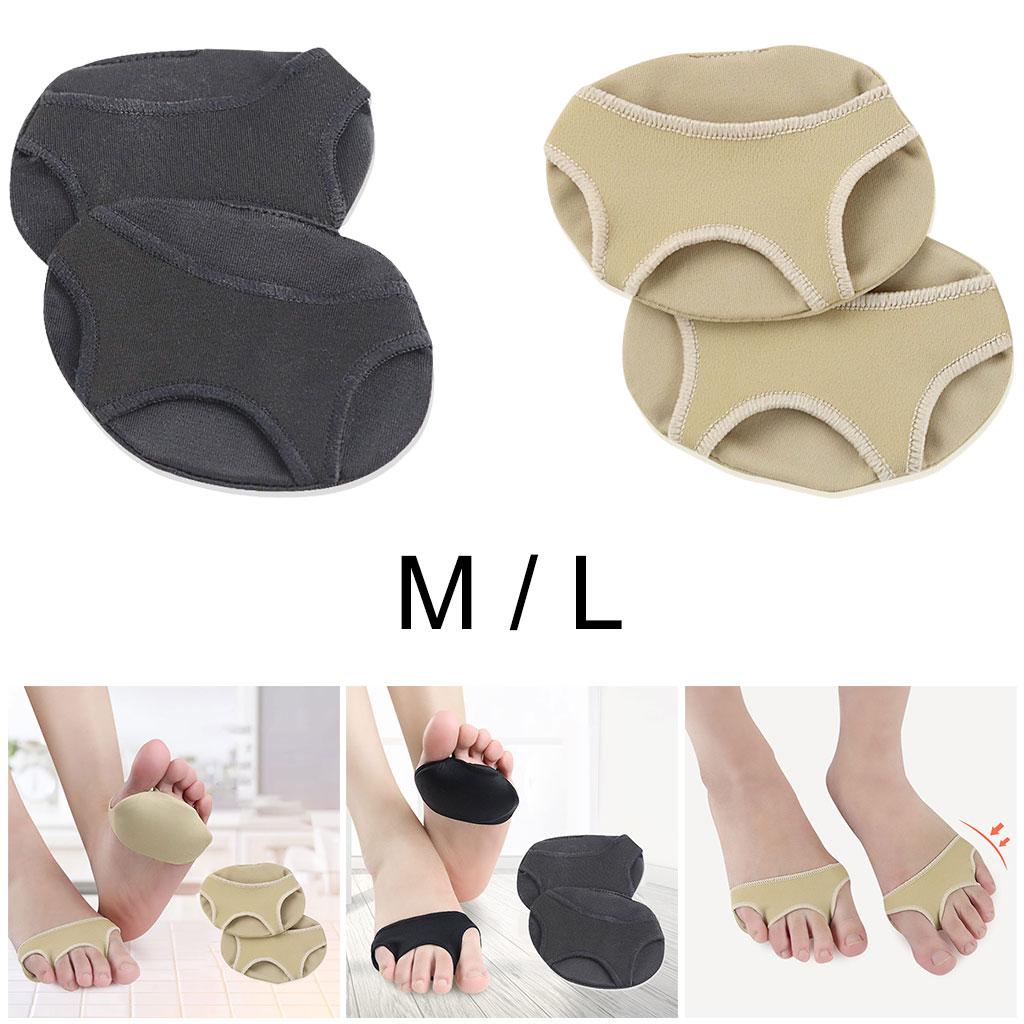 Foot Pads, Metatarsal, Soft Comfort Self Adhesive Design black L