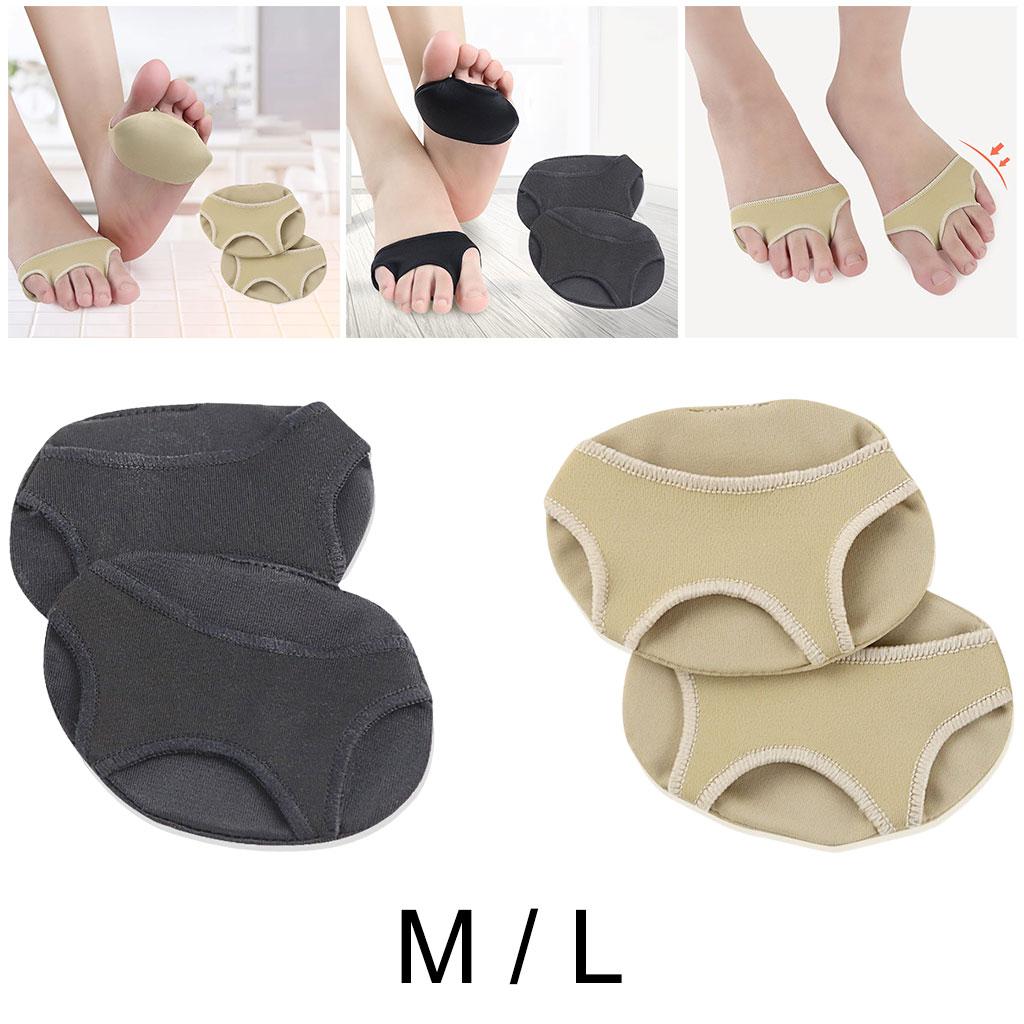 Foot Pads, Metatarsal, Soft Comfort Self Adhesive Design black L