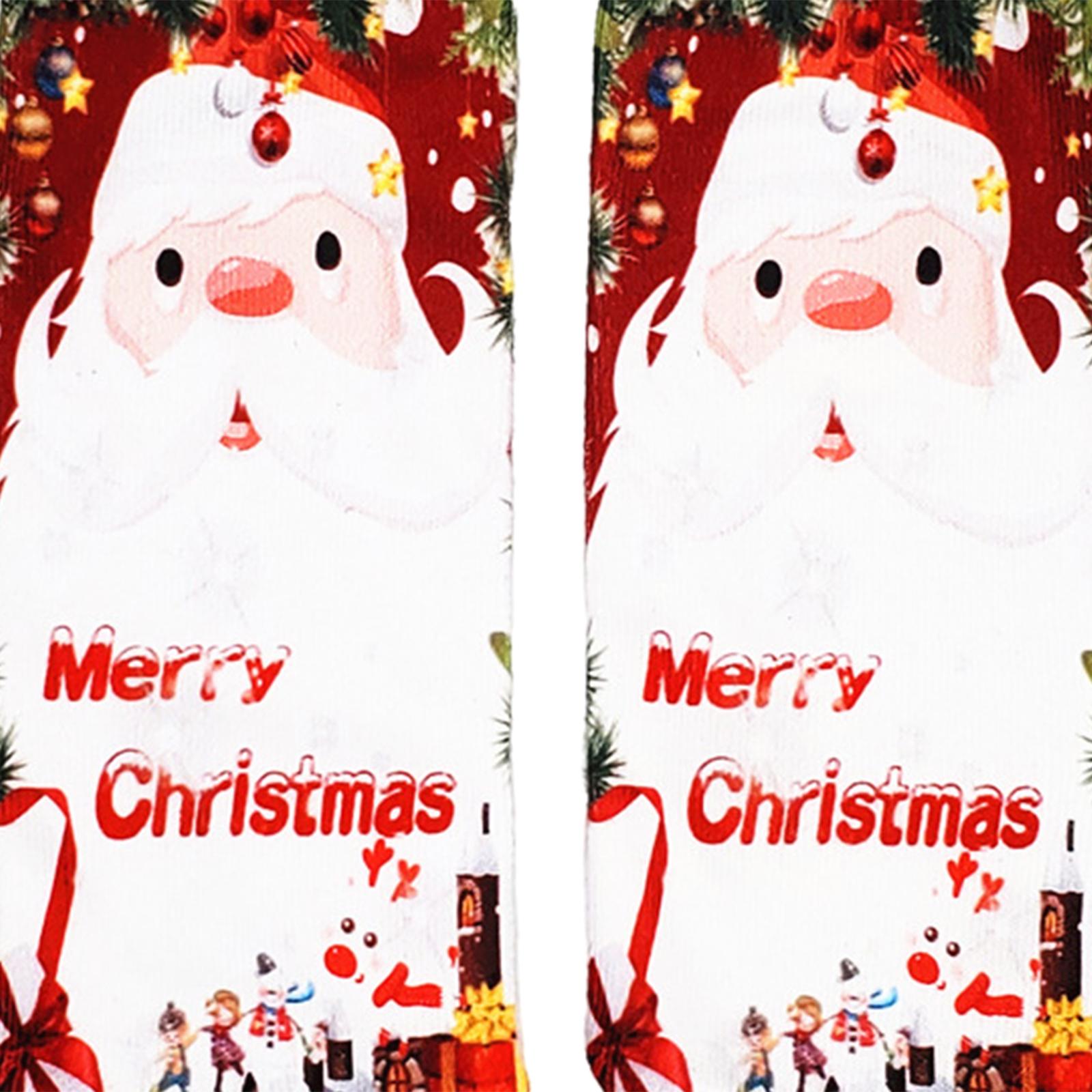 Fashion Low Crew Socks Chrismas Short Sock Breathable for Girls Boys Men  Santa  Presents