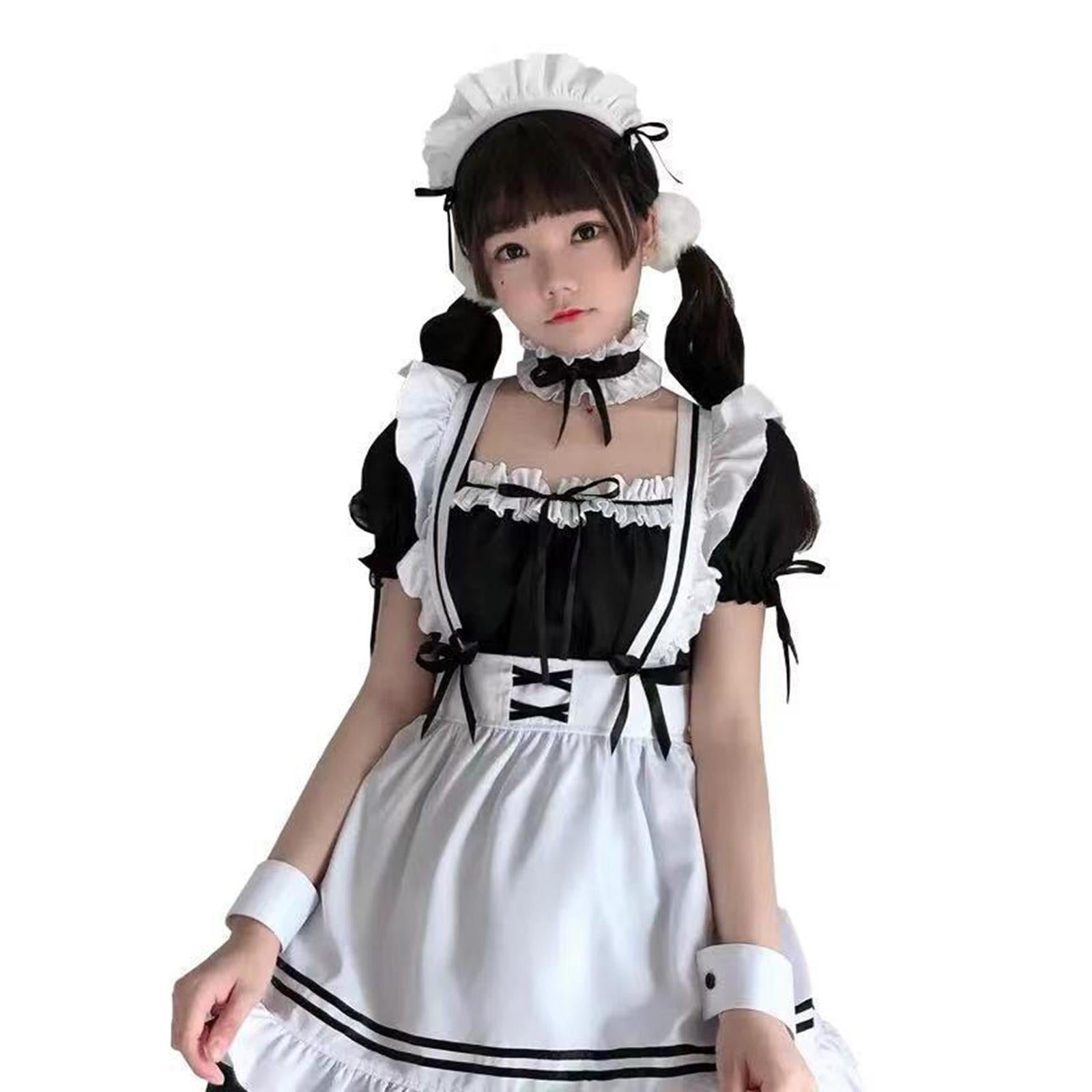 Maid Costume Maid Dresses Classic Sweet Lolita Japanese Anime Maid Outfit S