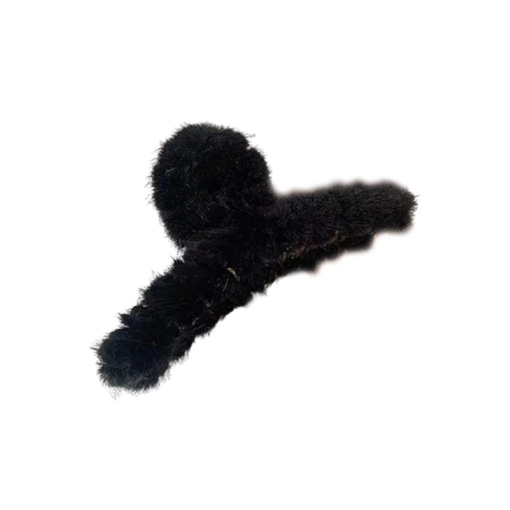 Modern Style Hair Clip for Women Hair Pin Barrette Winter Black
