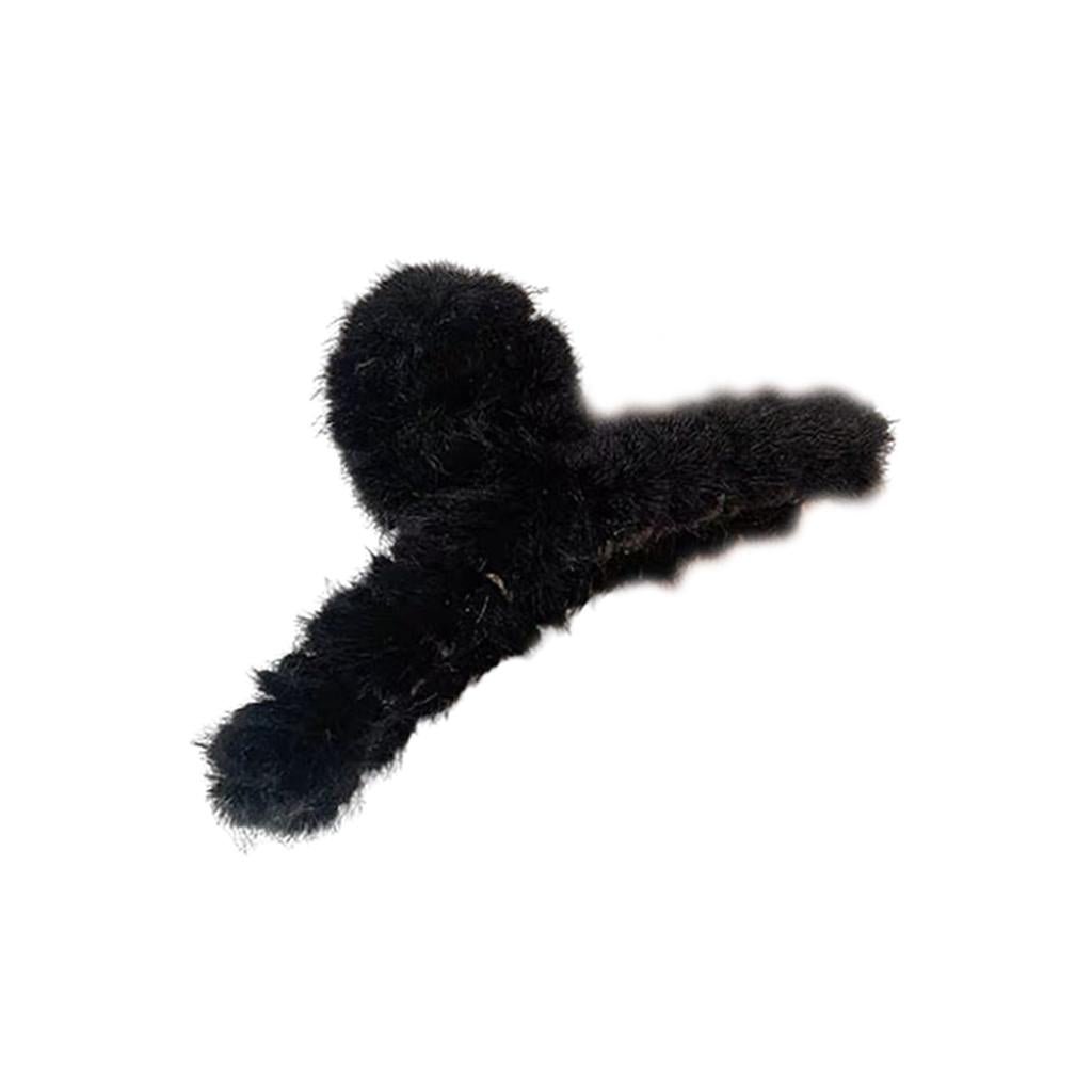Modern Style Hair Clip for Women Hair Pin Barrette Winter Black