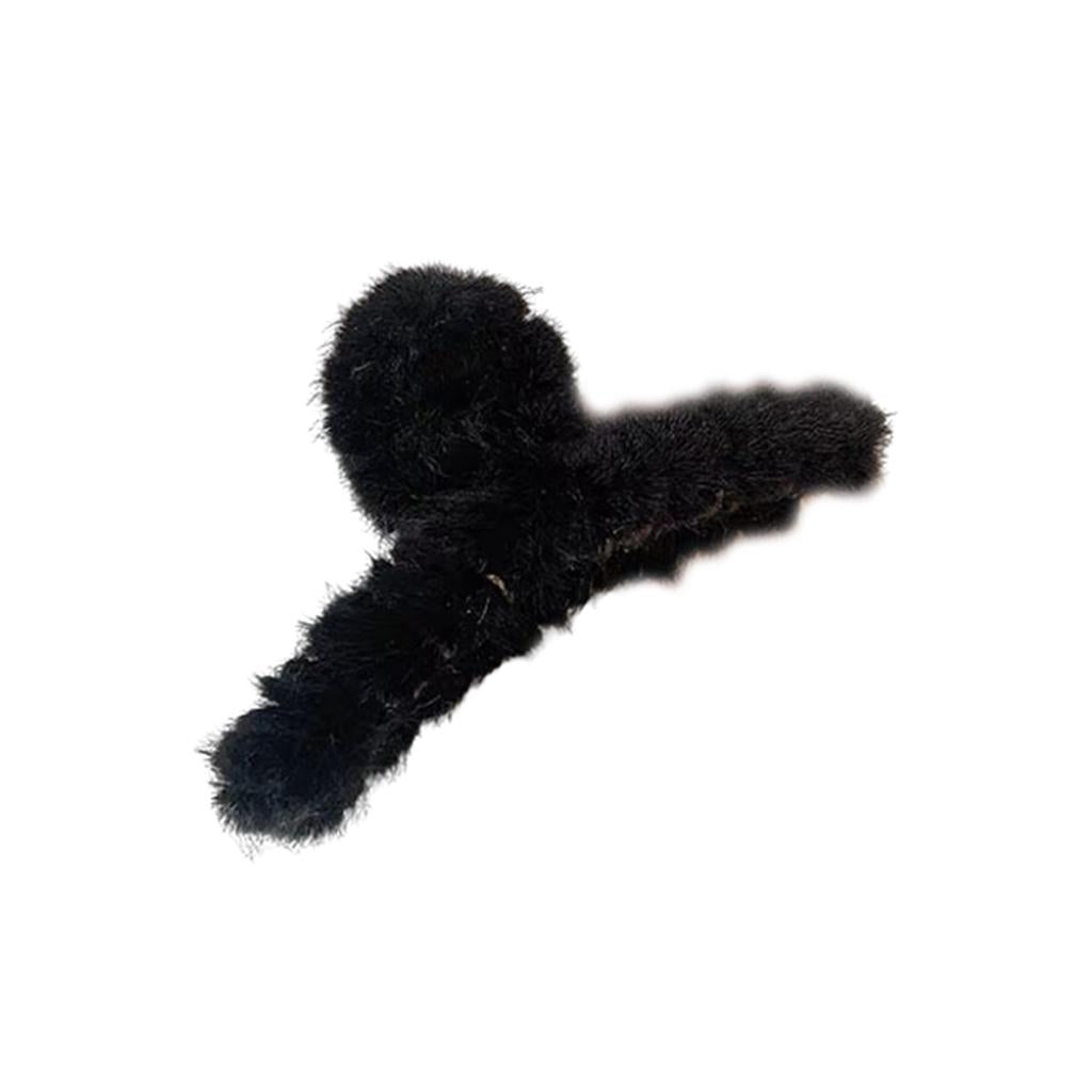 Modern Style Hair Clip for Women Hair Pin Barrette Winter Black