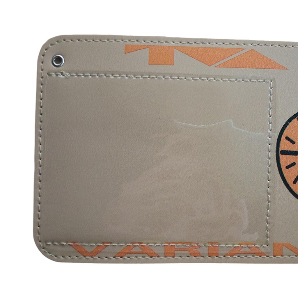 Waterproof Vaccination Card Protector Name Cards Holder Light Khaki