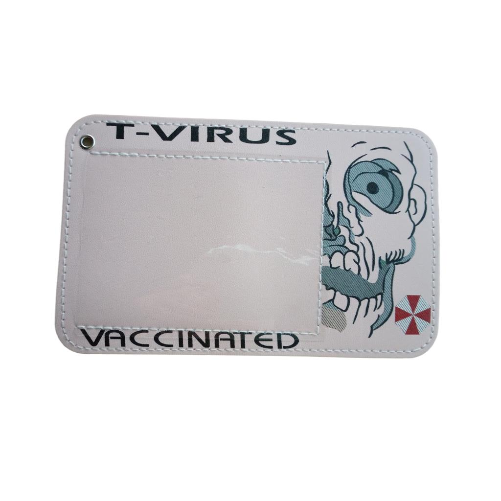 Waterproof Vaccination Card Protector Name Cards Holder Light Pink