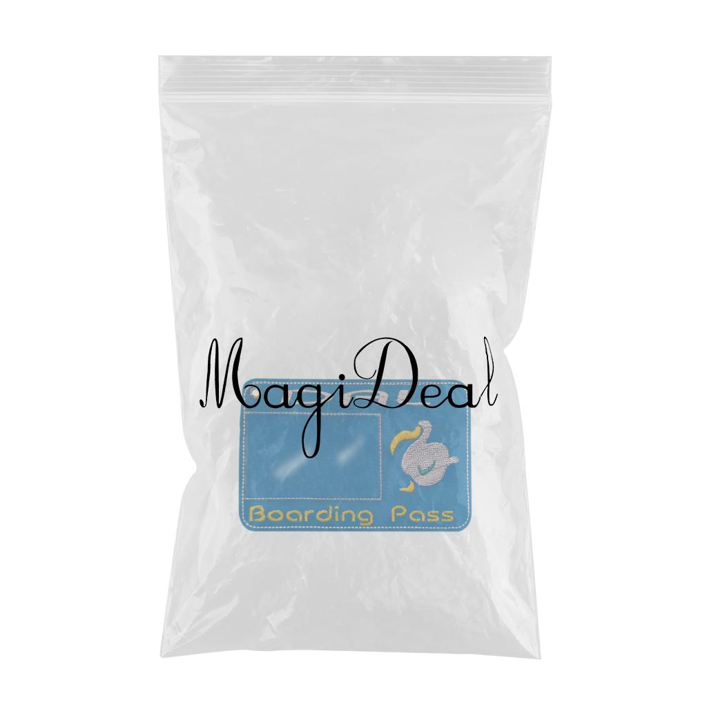 Waterproof Vaccination Card Protector Name Cards Holder Blue