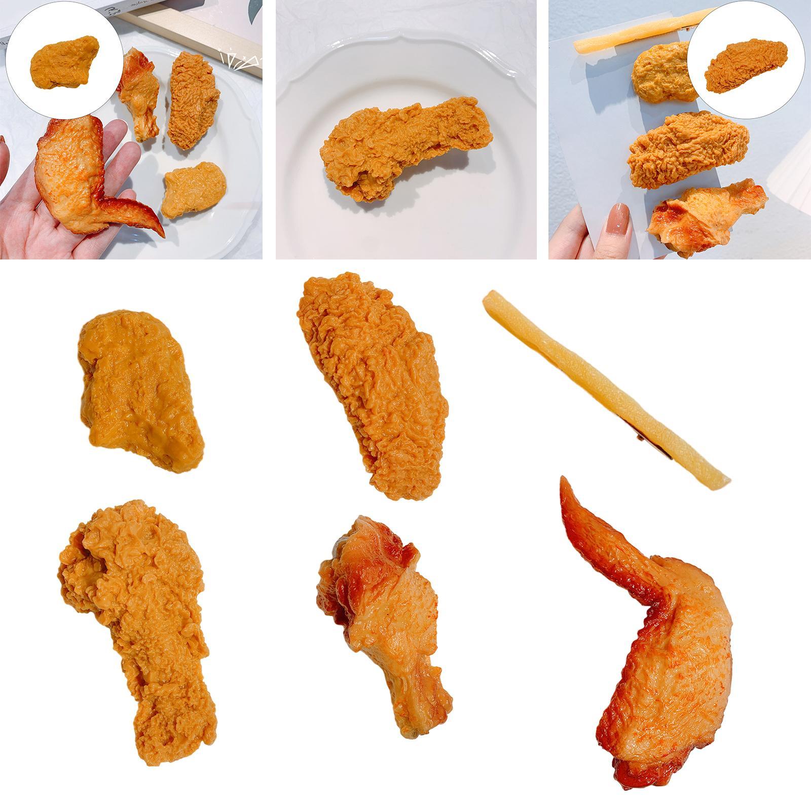 Simulation Food Barrettes Hair Accessories Fast Food Hairpin Women Hair Clip 8.8CM 3.46IN