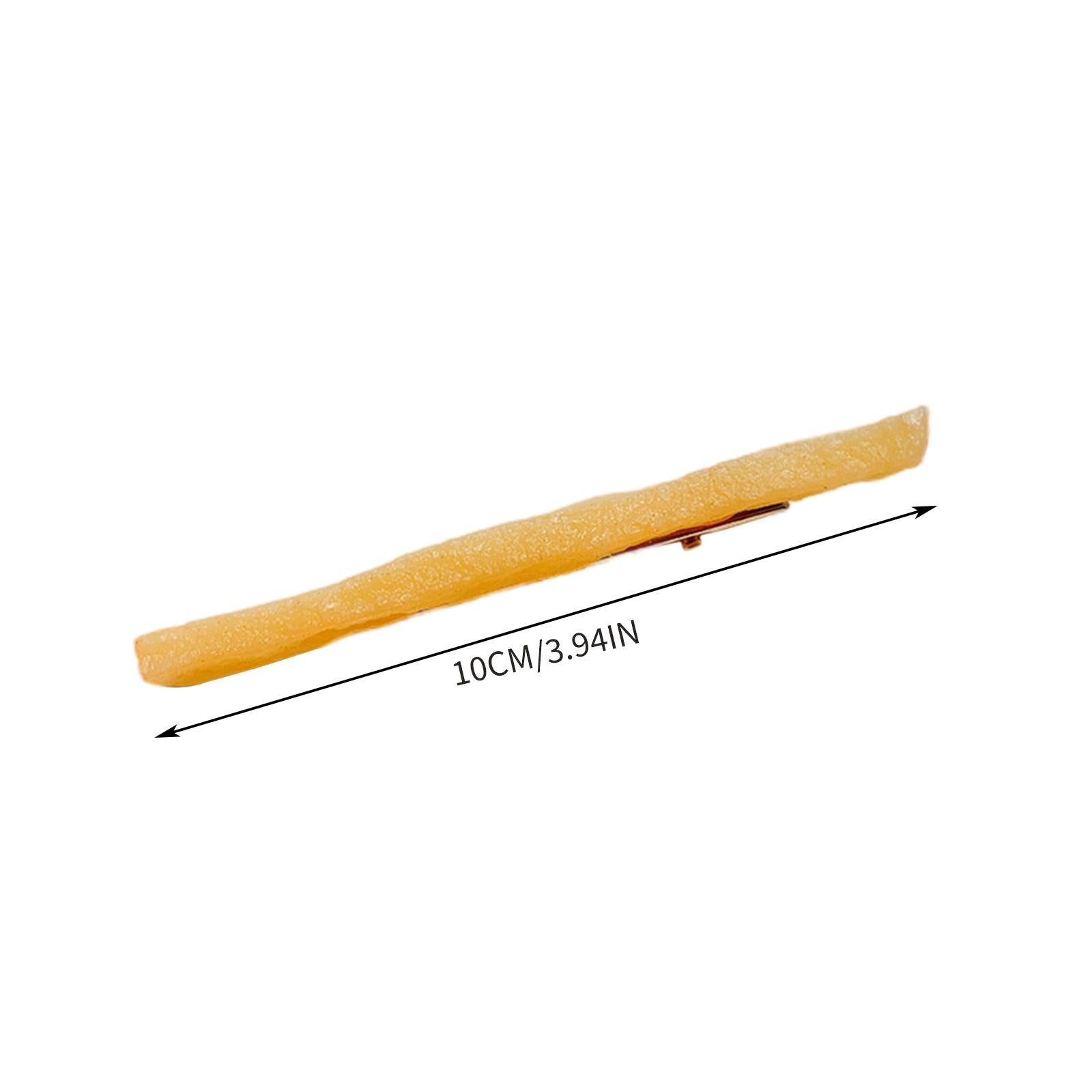 Simulation Food Barrettes Hair Accessories Fast Food Hairpin Women Hair Clip Fries 10CM 3.94IN