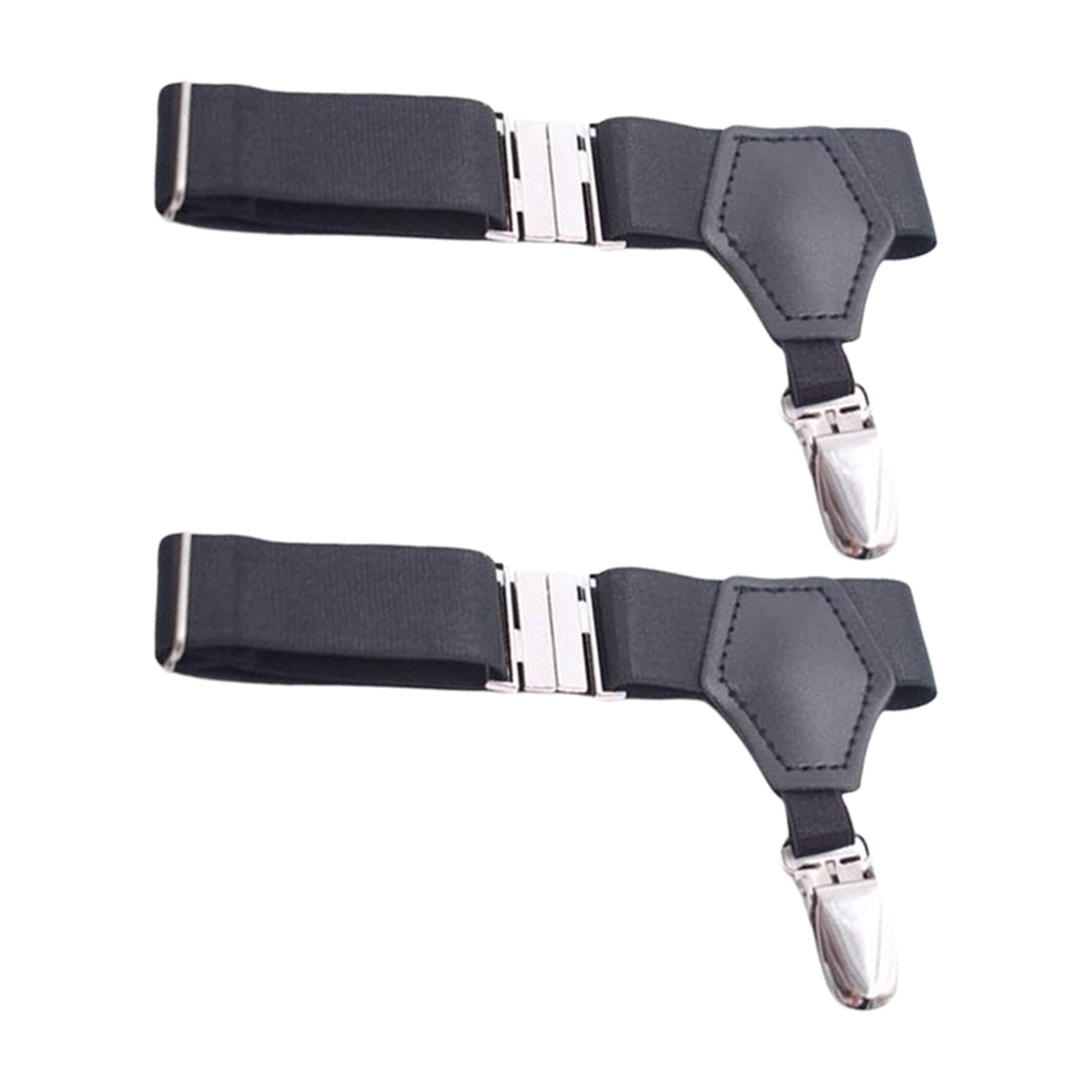 1 Pair Mens Sock Garters Belt Adjustable Elastic Sturdy Mens Unisex Men