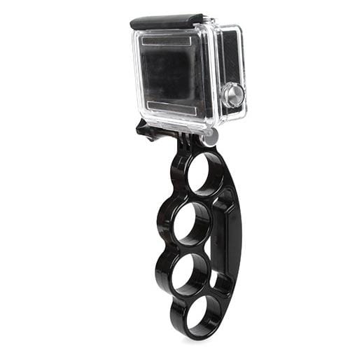 TMC HR239 Knuckles Fingers Grip with  Thumb Screw for GoPro  NEW HERO /HERO6   /5 /5 Session /4 Session /4 /3+ /3 /2 /1, Xiaoyi and Other Action Cameras (Yellow)