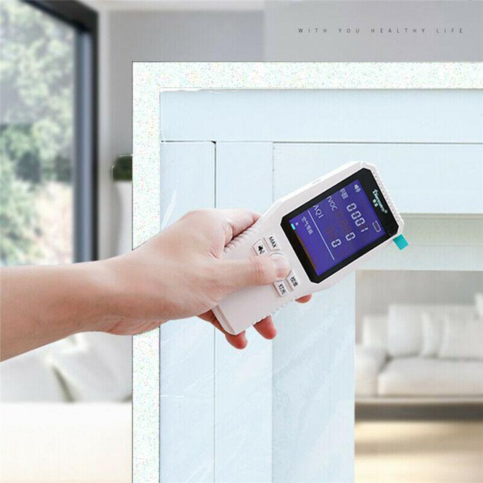 Winter Window Film Self-Adhesive Heat Insulation Windproof Warm 1x1m