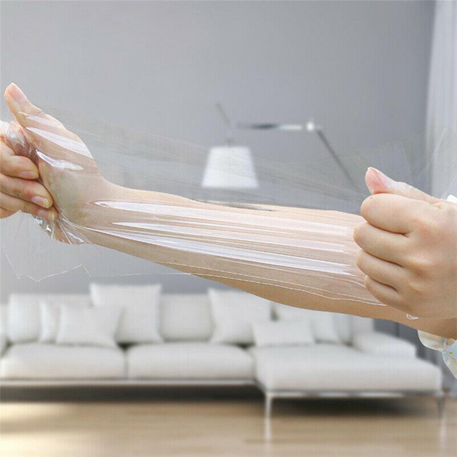 Winter Window Film Self-Adhesive Heat Insulation Windproof Warm 1.2x0.8m