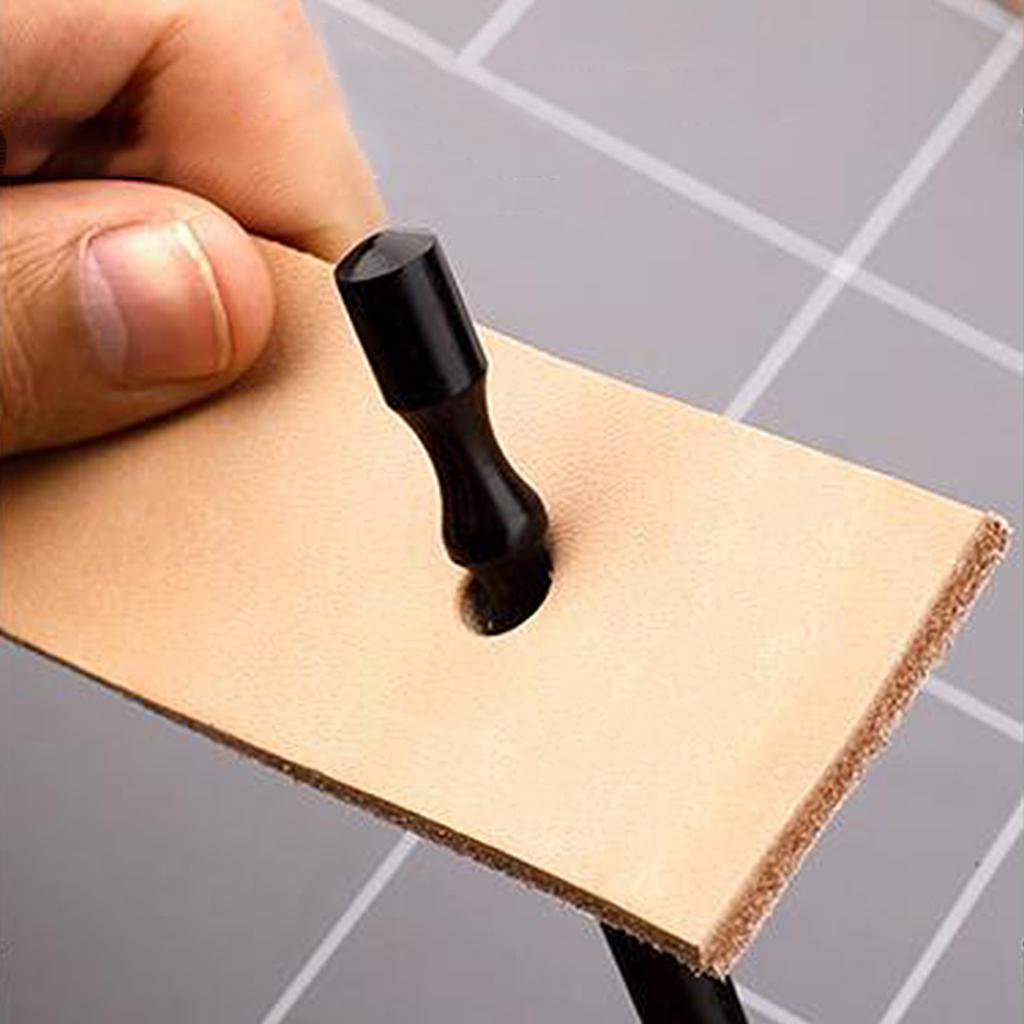 Premium Leather Slicker Burnisher Polished Stick DIY Craft Working Tools