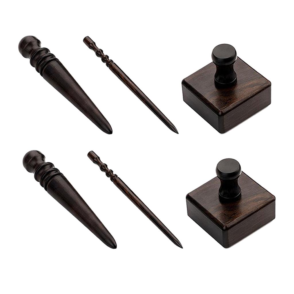 Premium Leather Slicker Burnisher Polished Stick DIY Craft Working Tools