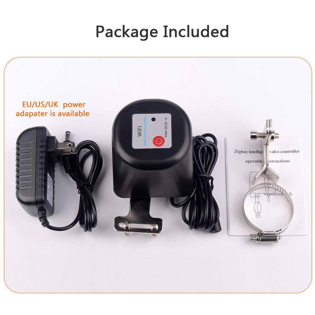 Smart Wifi Water Valve Shutoff Timer, Smart Sprinkler Controller UK Plug