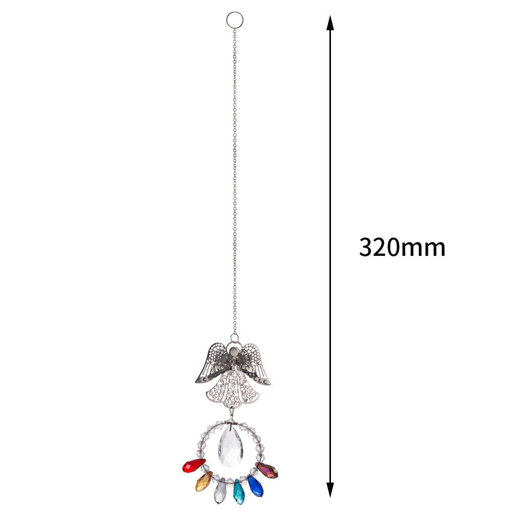 Crystals Rainbow Suncatcher Outdoor Indoor Hanging Ornament Prism Style A