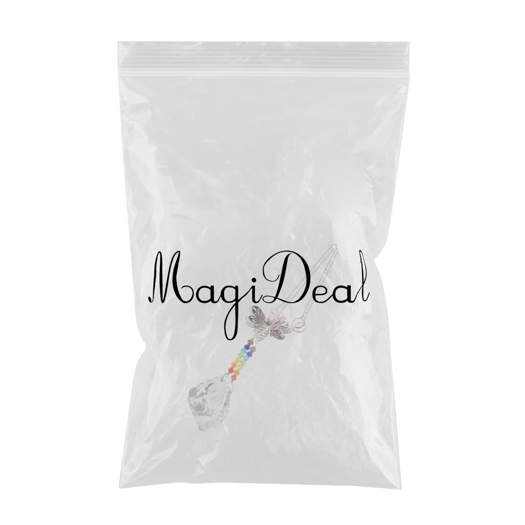 Crystals Rainbow Suncatcher Outdoor Indoor Hanging Ornament Prism Style D