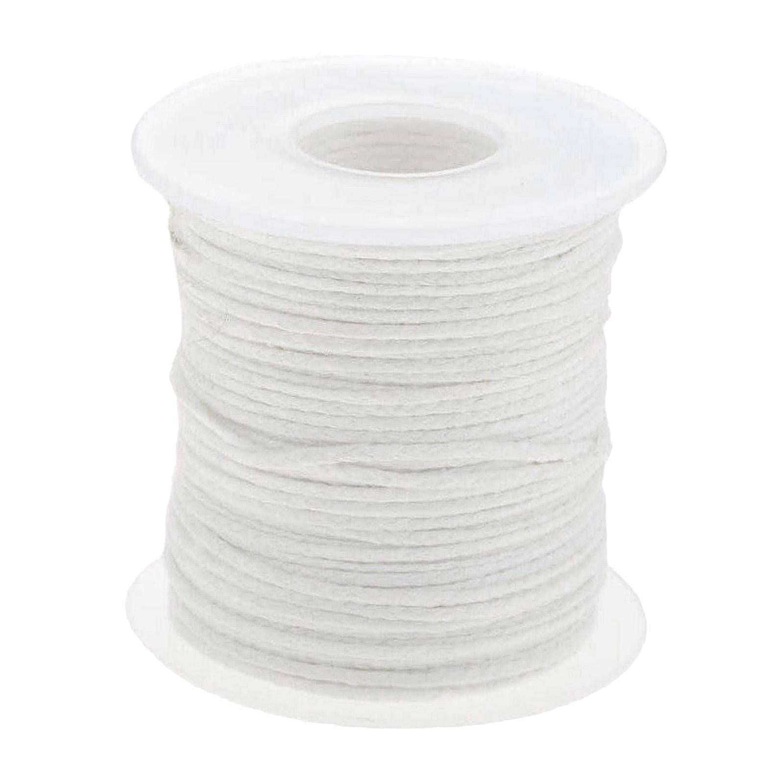 Cotton Braided Candle Wicks Wick Core Spool for Candle Making 40 Ply 30m