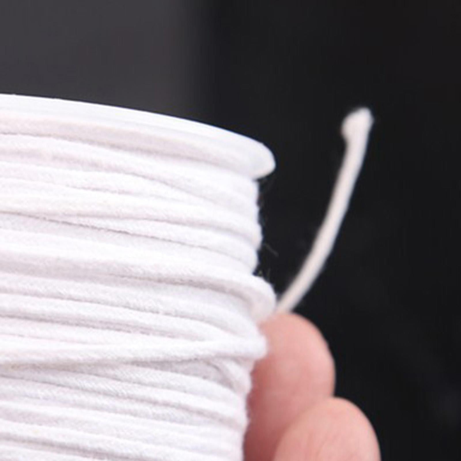 Cotton Braided Candle Wicks Wick Core Spool for Candle Making 48 Ply 30m
