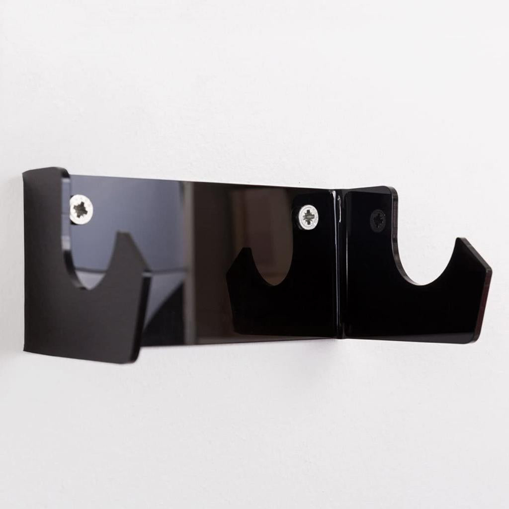 2x Skateboard Display Rack Longboard Hanger with Mounting Screws Black