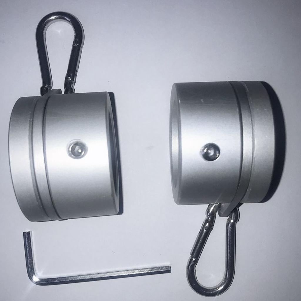 Tangle Free Flag Pole Mounting Ring Clip Rotating Flapole Rings 2 Pcs