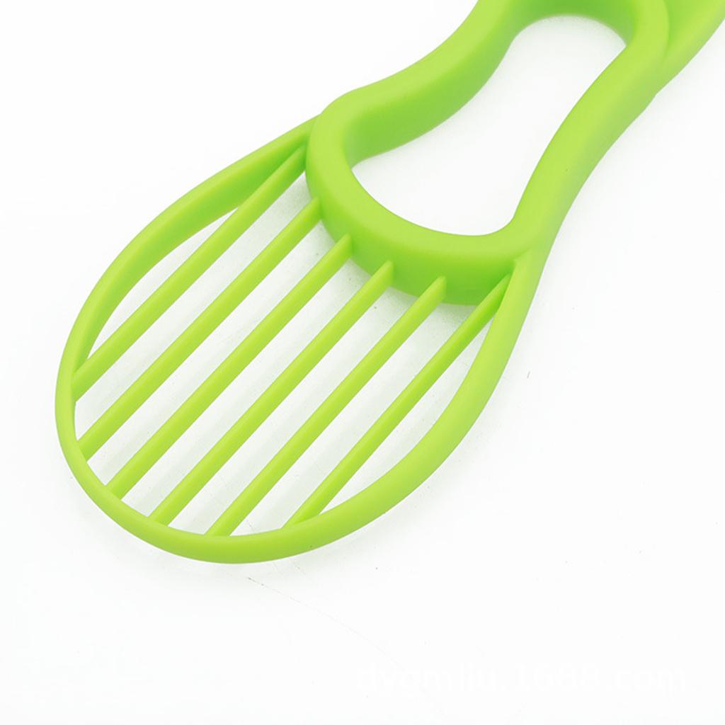 Avocado Slicer 3 in 1 Avocado Cutter Multi Tool Peeler Pitter and Slicer Green