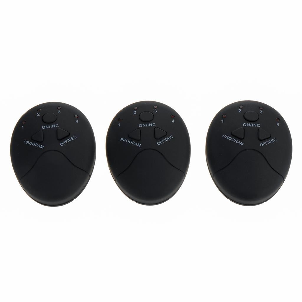 Ab Muscle Trainer Hip Buttock Abdominal Stimulator Toning Fitness 25pcs