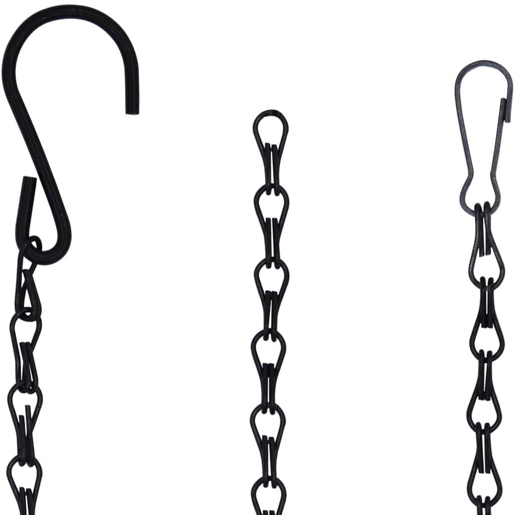 Garden Basket Iron Hanging Chain Flower Pot Basket Chain Hanger 50cm Style 2