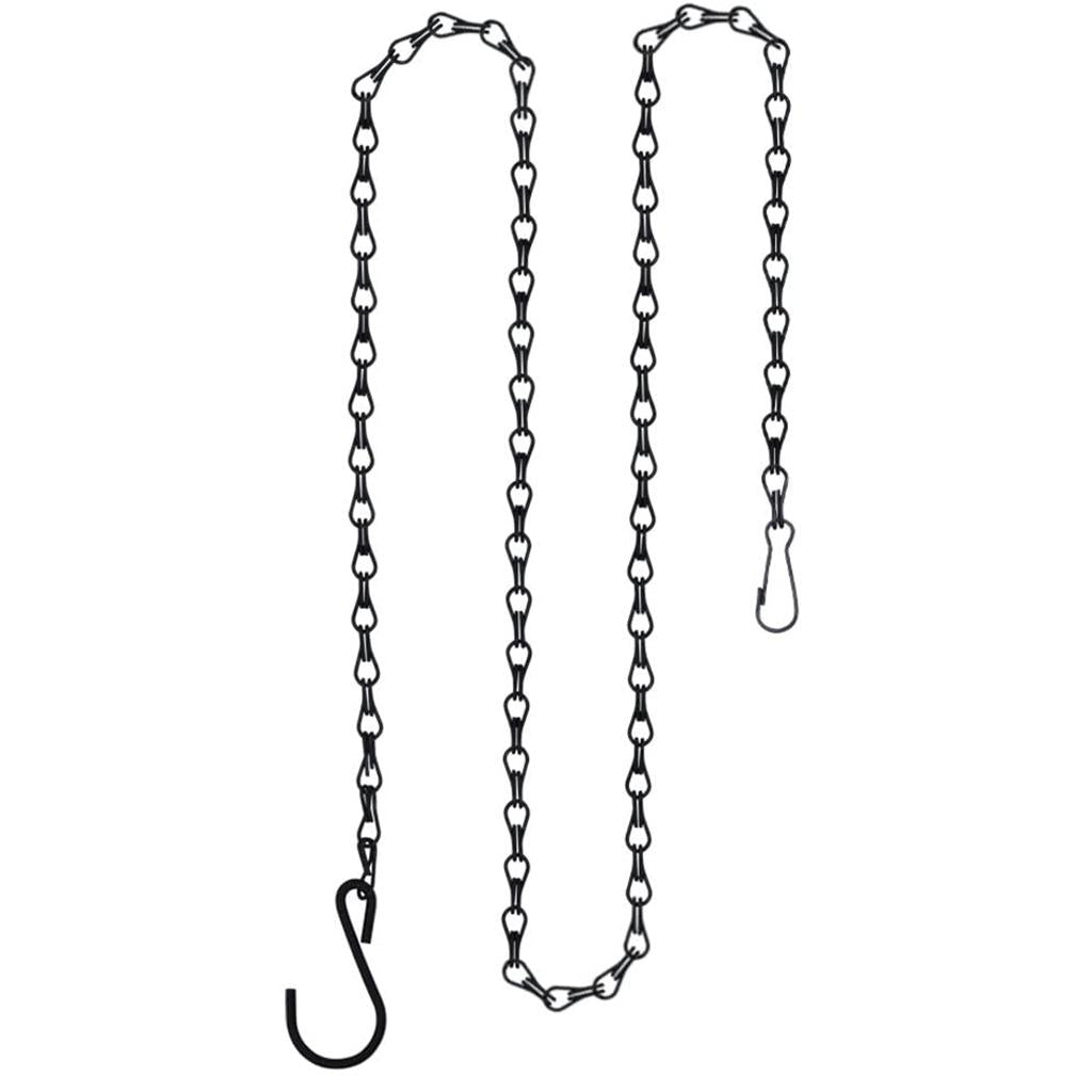 Garden Basket Iron Hanging Chain Flower Pot Basket Chain Hanger 50cm Style 2