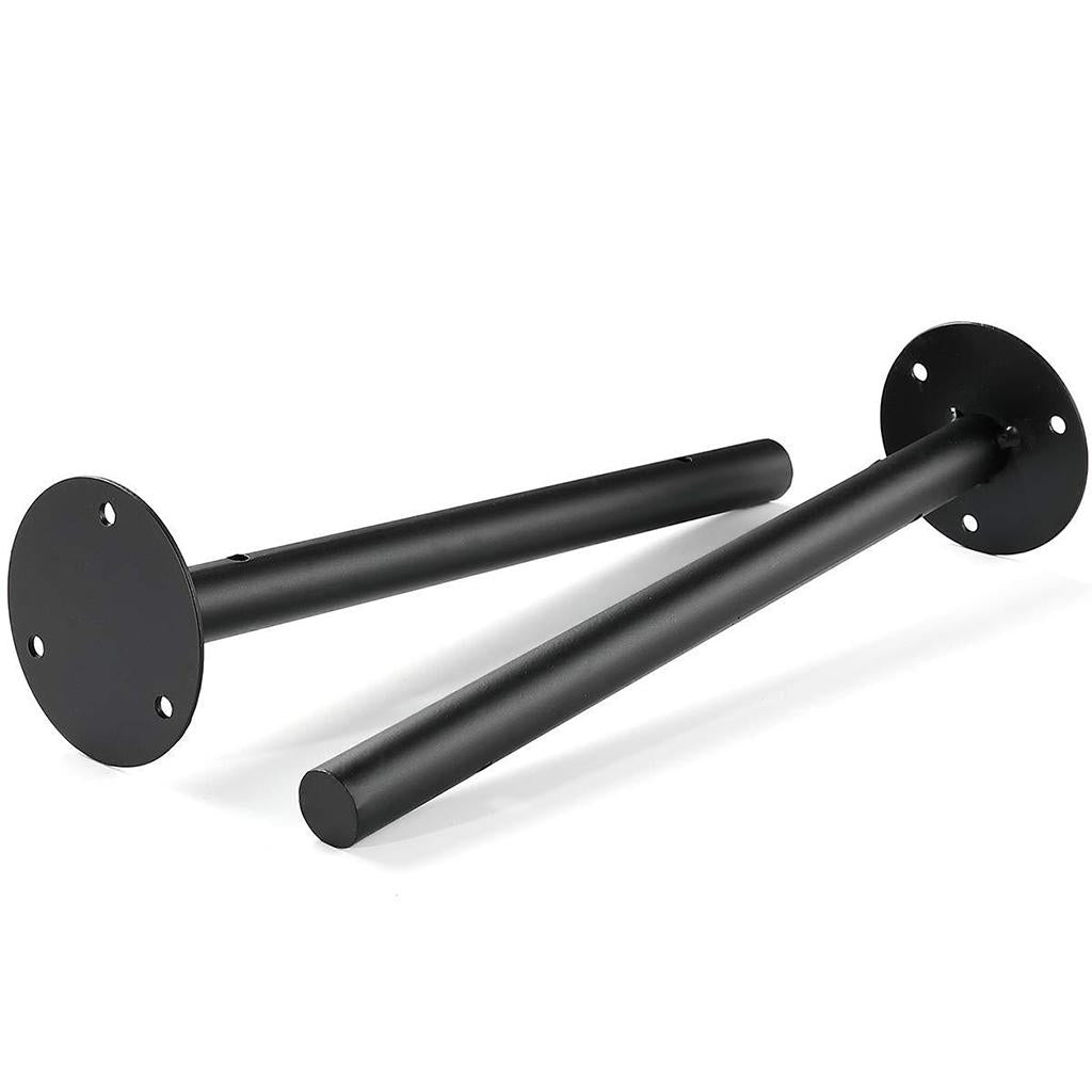 2pcs Wall Mounted Floating Shelf Brackets Home Bar Decor  Round 25cm