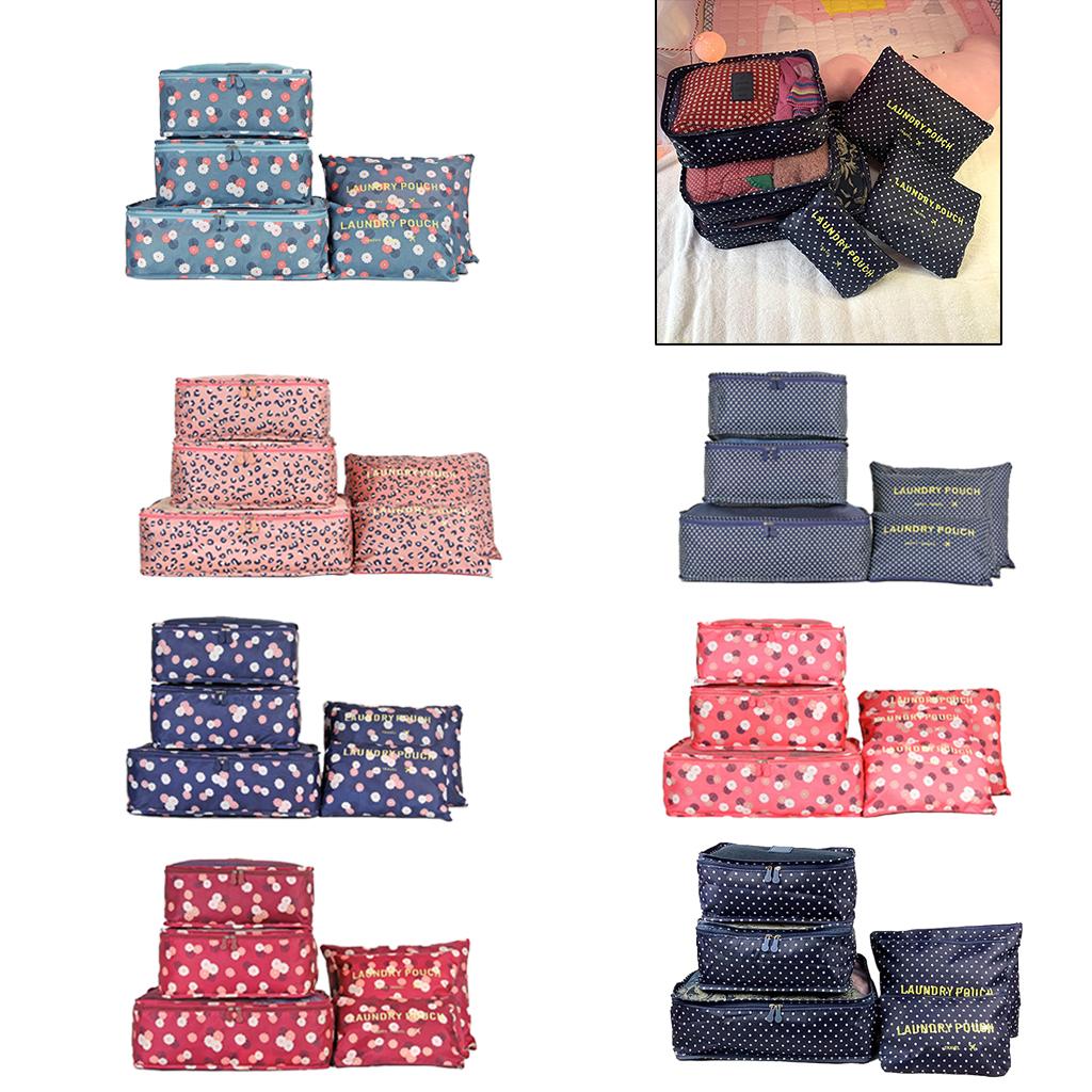 6x Toiletry Storage Travel Bag Toiletries Travel Bag Container Style 1