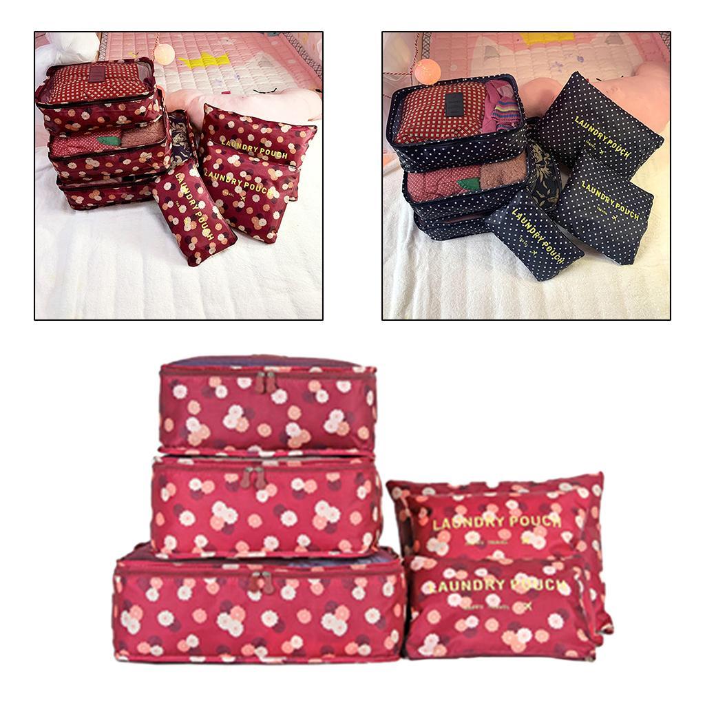 6x Toiletry Storage Travel Bag Toiletries Travel Bag Container Style 3