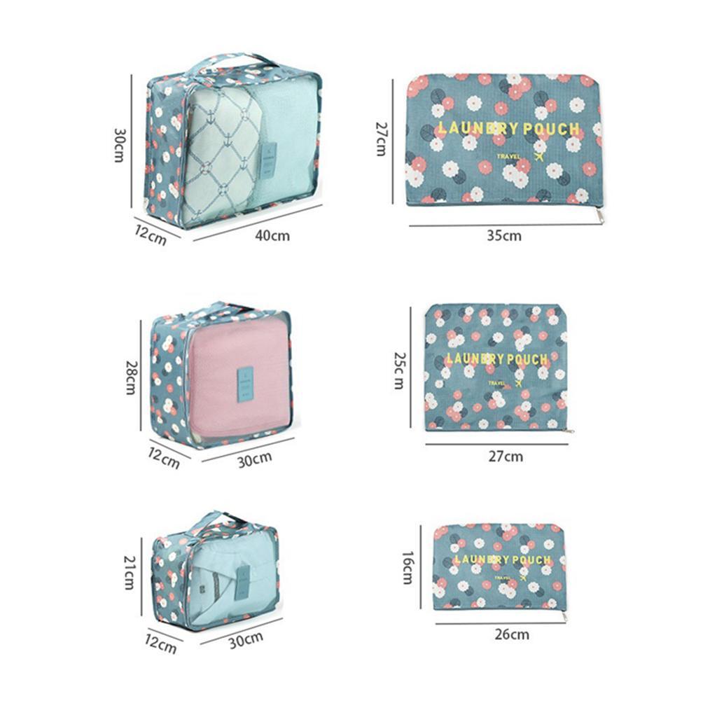 6x Toiletry Storage Travel Bag Toiletries Travel Bag Container Style 3