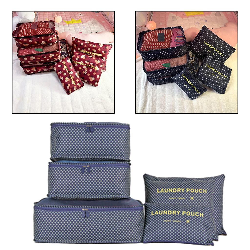 6x Toiletry Storage Travel Bag Toiletries Travel Bag Container Style 4