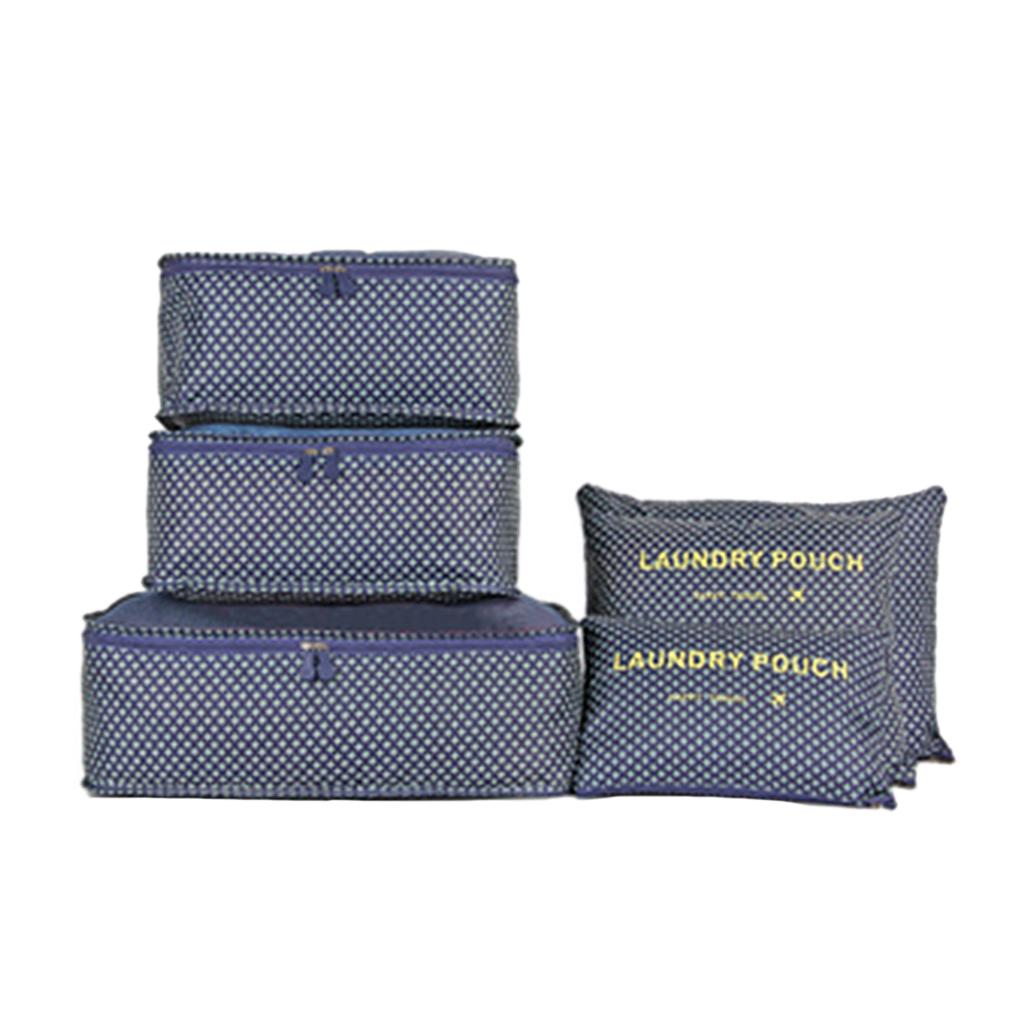 6x Toiletry Storage Travel Bag Toiletries Travel Bag Container Style 4