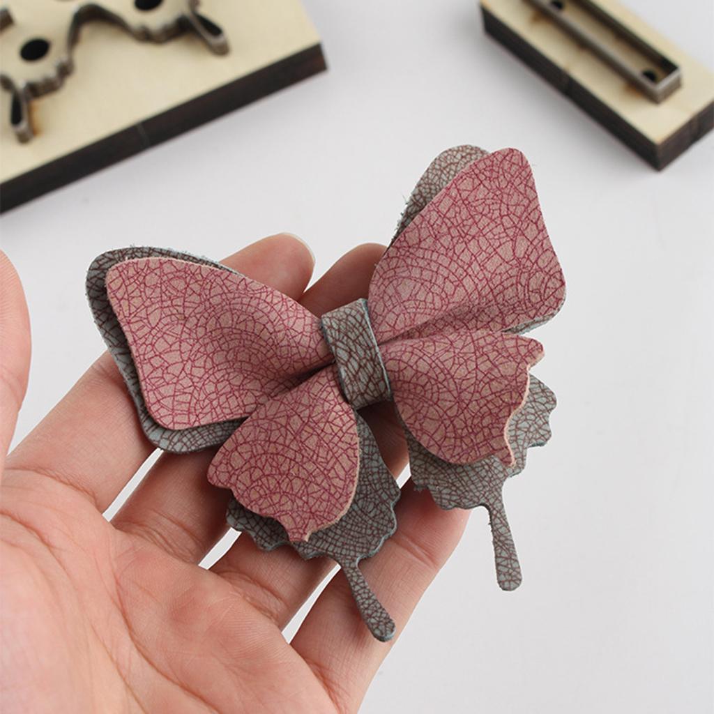 Leather Craft Butterfly Cutter Die Knife Art Template Reusable Cutting Mould
