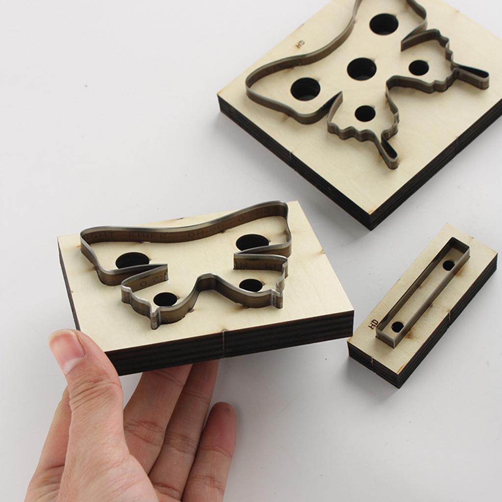 Leather Craft Butterfly Cutter Die Knife Art Template Reusable Cutting Mould