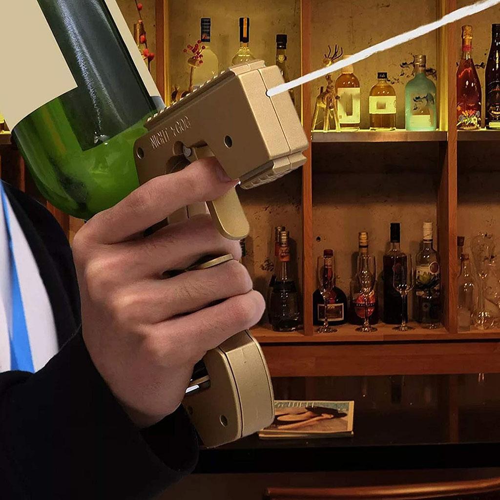 Champagne Sprayer Gun Dispenser Bottle Beer Spray Ejector Party Red