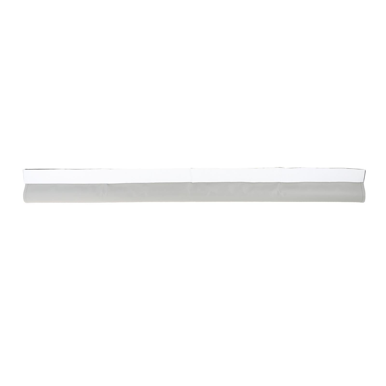 Door Seal Strip Self Adhesive Under Door Sweep Leather Gray