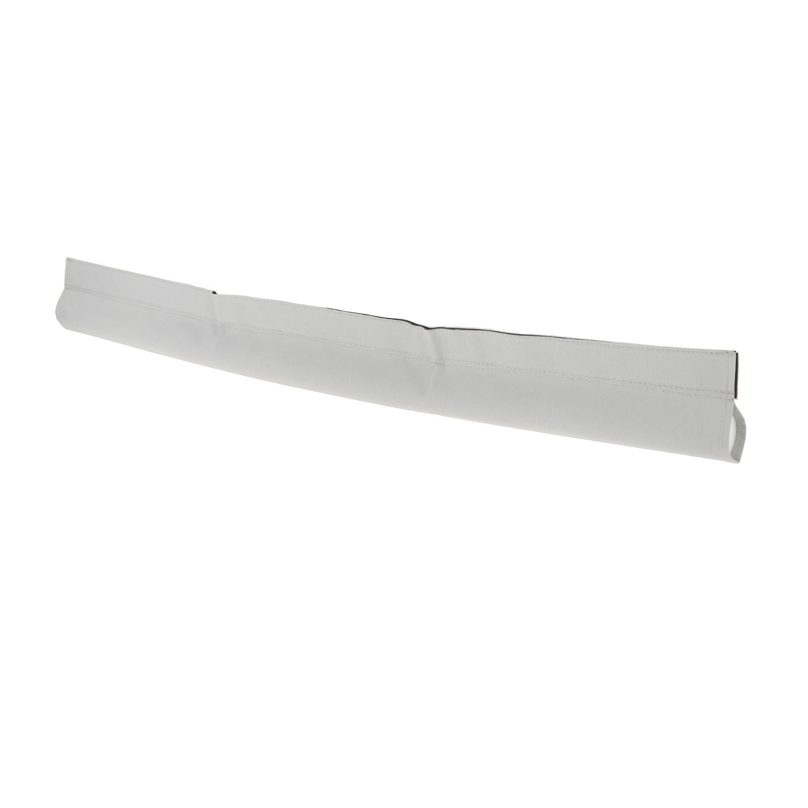 Door Seal Strip Self Adhesive Under Door Sweep Oxford Fabric Gray