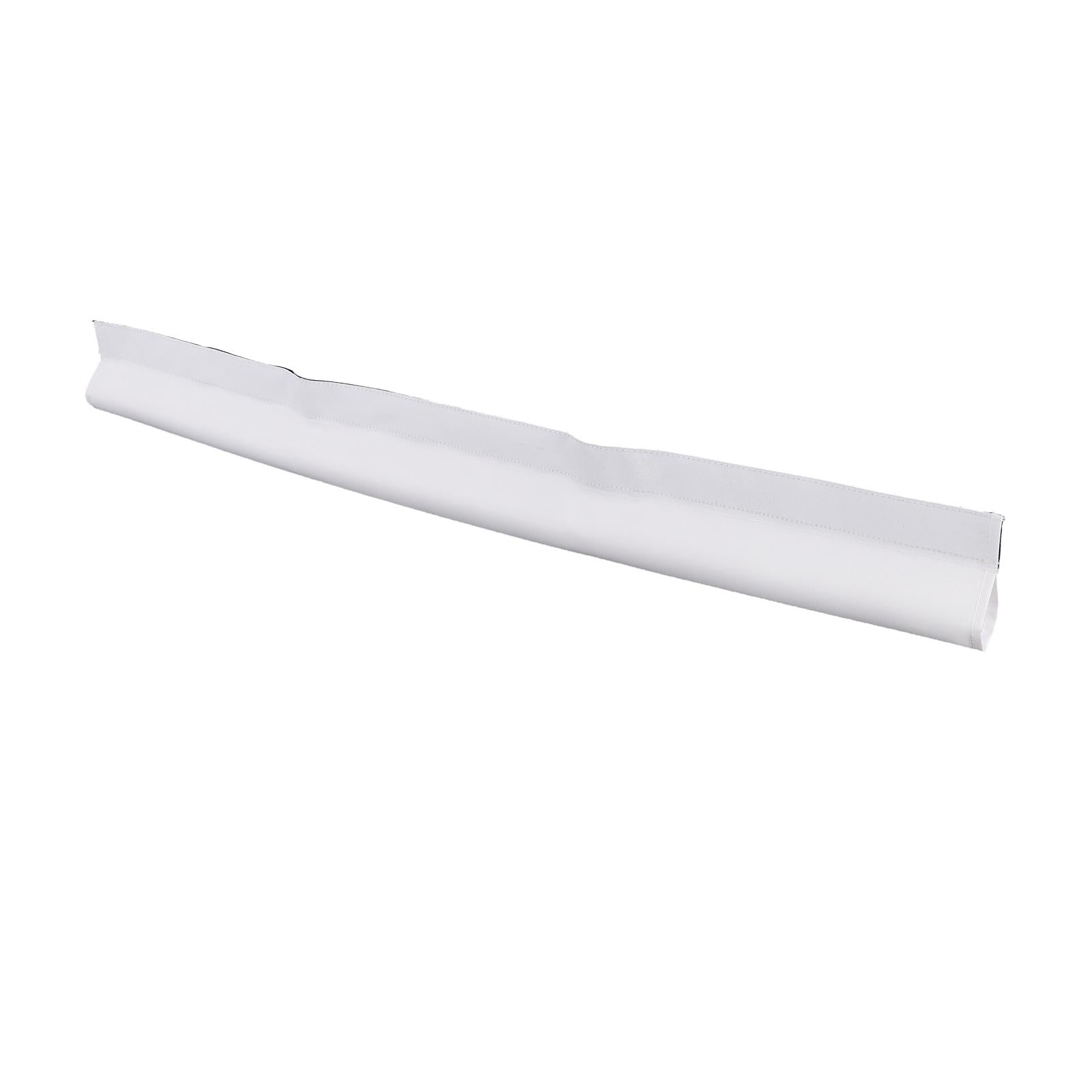 Door Seal Strip Self Adhesive Under Door Sweep Oxford Fabric White