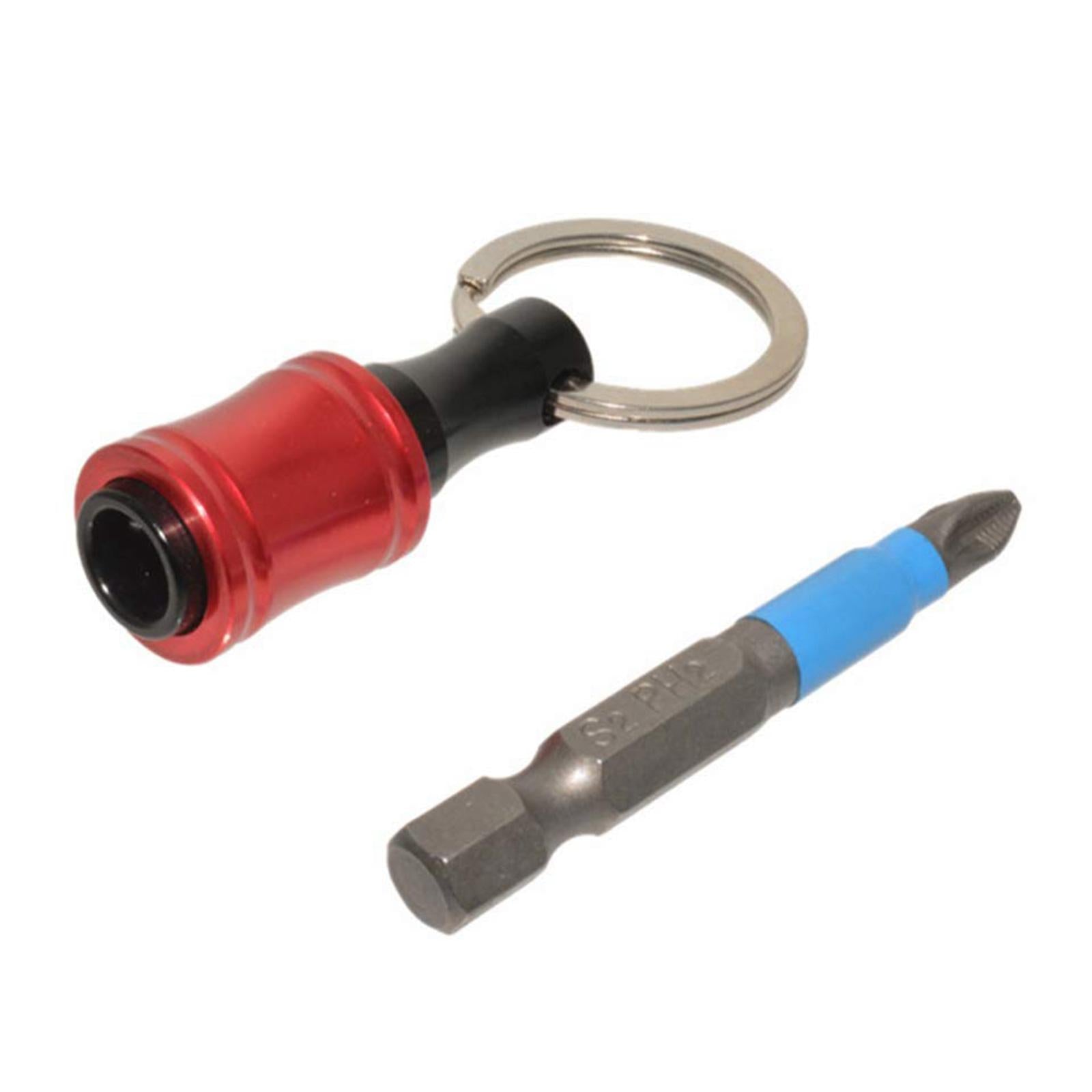 Hex Screwdriver Bits Holder Extension Rod Adapter Bit Holder Easy Change 6pcs and holder