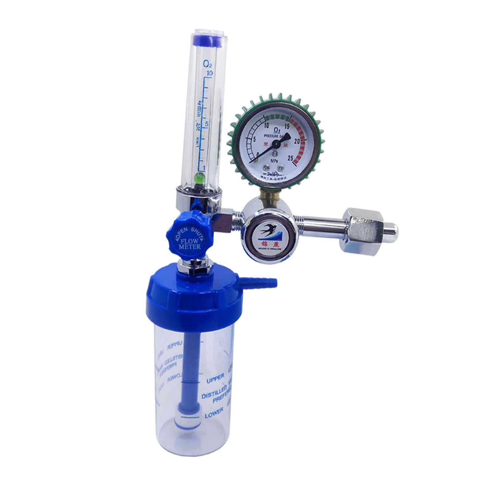 Buoy Type Oxygen Pressure Regulator Flowmeter Gas Flow Meter Inhalator