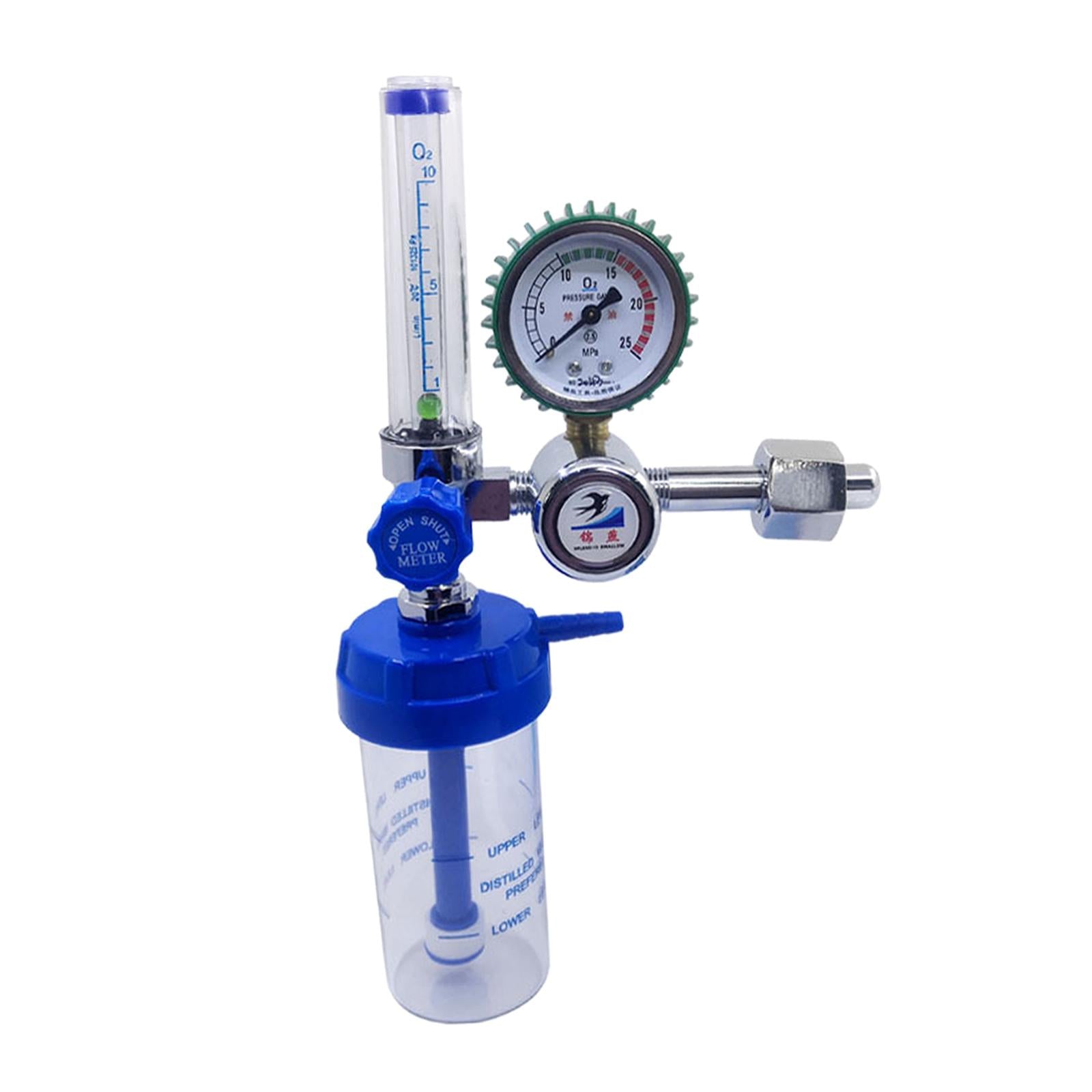 Buoy Type Oxygen Pressure Regulator Flowmeter Gas Flow Meter Inhalator