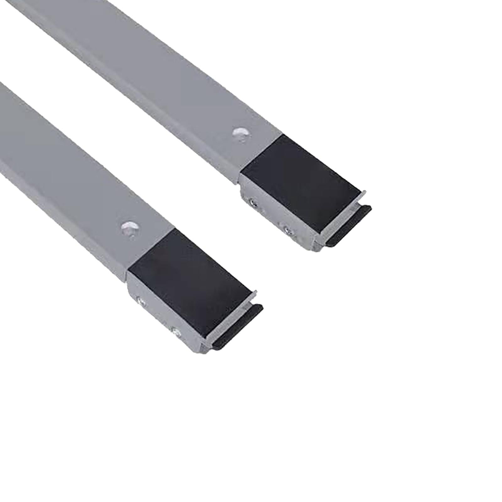 2Pcs Drum Washing Machine Refrigerator Mobile Base Stand Brackets Gray