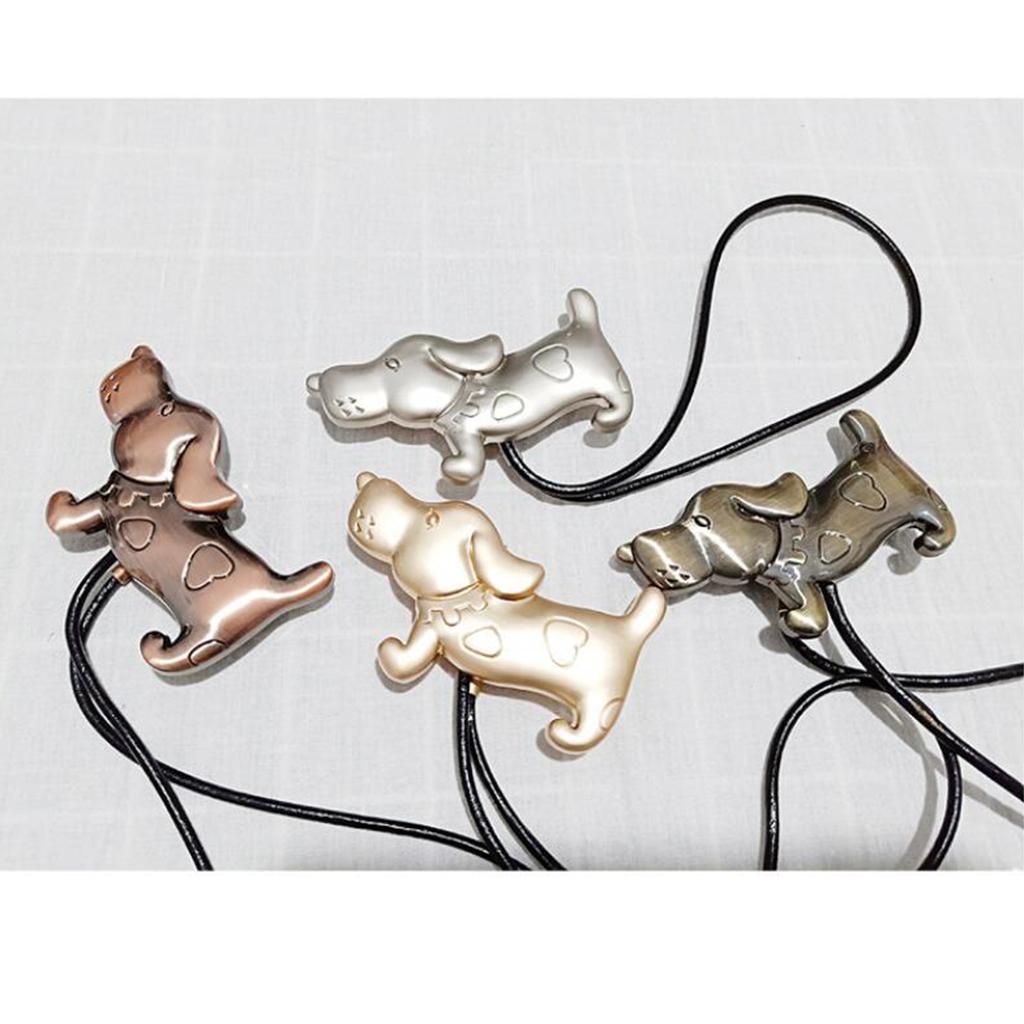 Magnetic Curtain Tie Backs Holdbacks Buckle Curtain Clips Rope Strap Gold